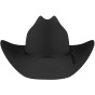 Cowboy Hat STAMPEDE 2X Wool Felt Black - Bailey