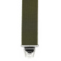 Plain Colored Suspenders with Leather Back Clips Y Shape 110 Made in France