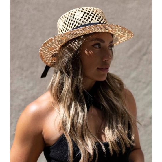 Saunter Crochet Straw Boater - American Hat Makers Saunter Crochet Straw Boater - American Hat Makers