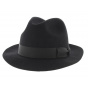 Fedora Luberon Felt Wool Hat Black