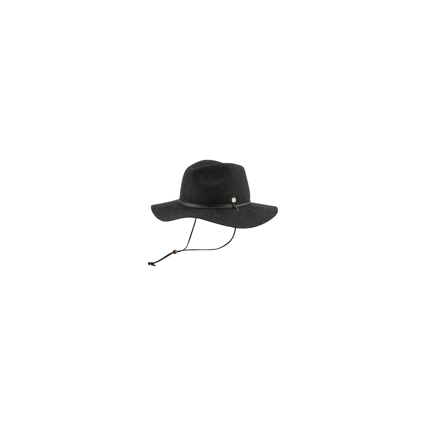 The Lee Wool Felt Traveller Hat Brown - Coal Reference: 5958 | Traclet Hat Shop