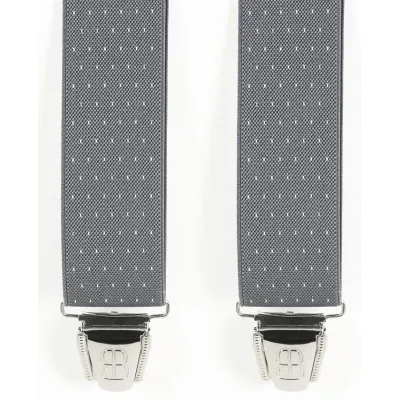 Bretelle Harnais Biclip® Fantaisie Gris - Biclip