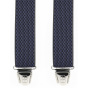 Biclip® Harness Suspenders Blue Diamond Pattern - Biclip