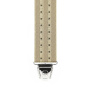Beige Braces with Brown Dots