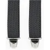 Biclip® Fancy Diamond Black Harness Suspenders - Biclip Reference: 10587 | Chapellerie Traclet