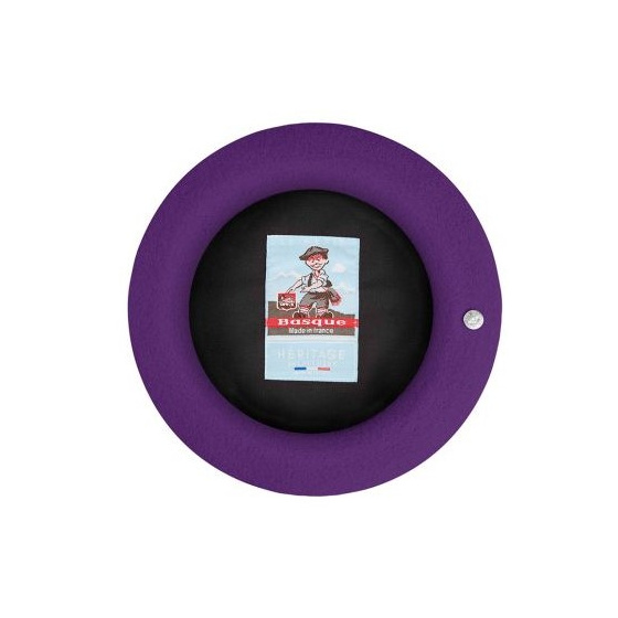 Béret Enfant Petit Basque Midnigh - Héritage par Laulhère