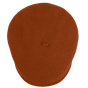 Pau Rust Wool Cap Beret - Laulhère