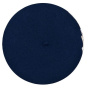 Cartas Wool Beret in Blue - Heritage by Laulhère
