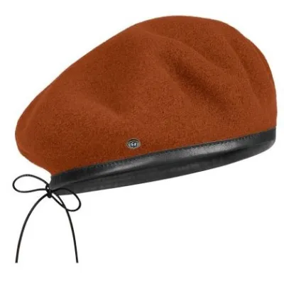Rosa Rust Basque Beret - Heritage by Laulhère Reference: 20351| Chapellerie Traclet