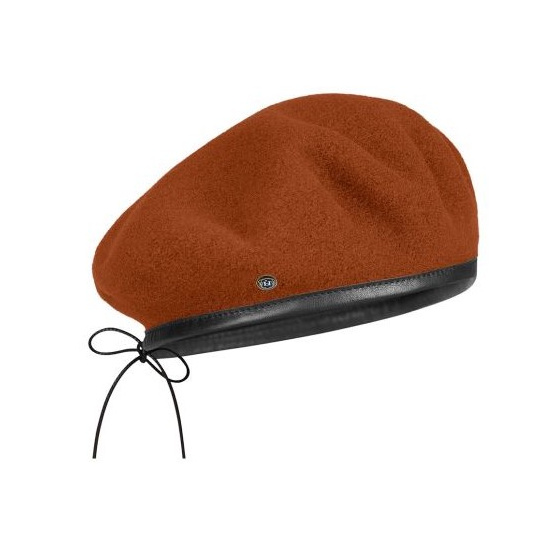 Rosa Rust Basque Beret - Heritage by Laulhère