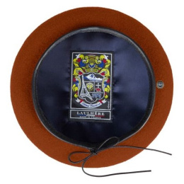 Rosa Rust Basque Beret - Heritage by Laulhère