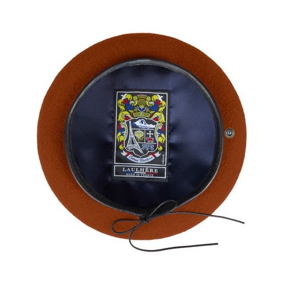 Béret Basque Rosa Rust - Héritage par Laulhère