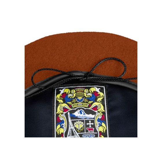 Rosa Rust Basque Beret - Heritage by Laulhère