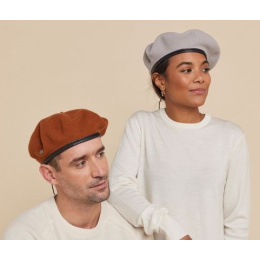 Basque Beret Rosa Rust - Heritage by Laulhère