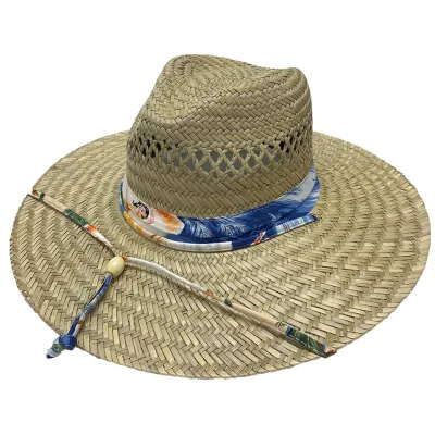 Chapeau Traveller Large Bords Saona Paille Naturelle  - Broner  Reference : 30354| Chapellerie Traclet