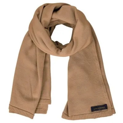 Echarpe Odei Laine Mérinos Beige - Héritage par Laulhère
