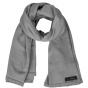 Odei Merino Wool Scarf Gray - Heritage by Laulhère