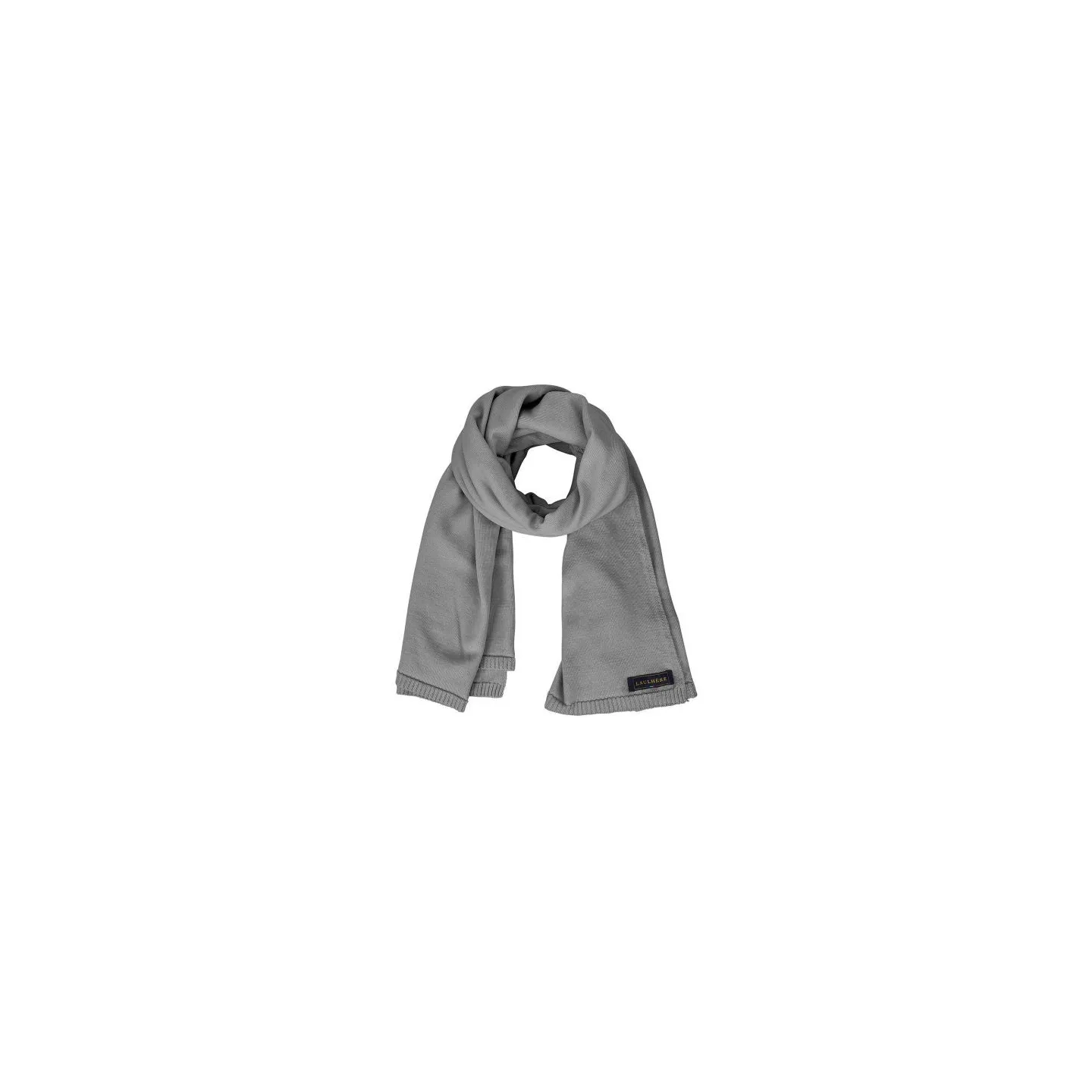 Odei Merino Wool Scarf Gray - Heritage by Laulhère Reference: 20359| Chapellerie Traclet