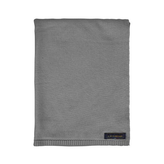 Echarpe Odei Laine Mérinos Gris - Héritage par Laulhère