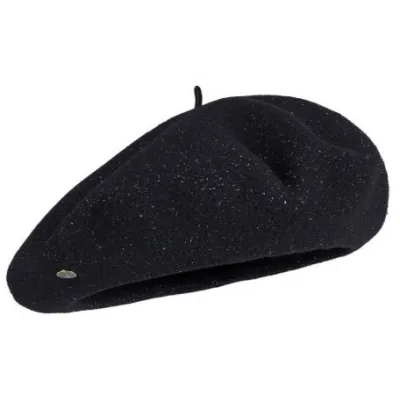 Le Véritable Black Lurex Beret - Heritage by Laulhère   Reference: 20376| Chapellerie Traclet
