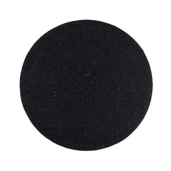 Béret Le Véritable Noir Lurex - Héritage par Laulhère