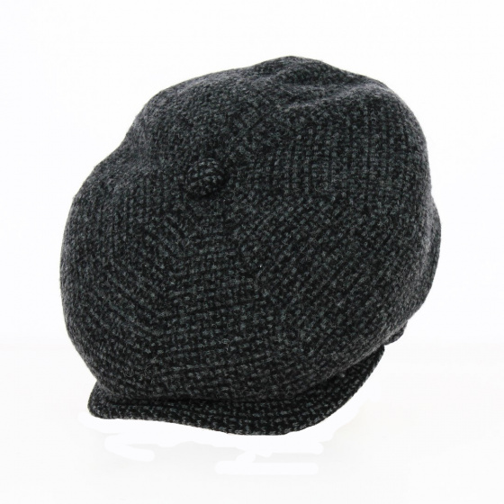 Casquette Gizonki Gris & Noir Made In France - Laulhère