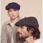 Gizonki Gray & Black Cap Made In France - Laulhère