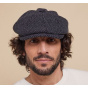Casquette Gizonki Gris & Noir Made In France - Laulhère