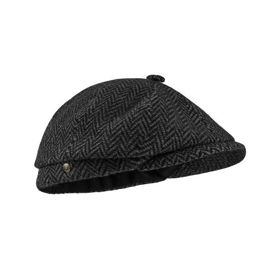 Gizonki Gray & Black Cap Made In France - Laulhère