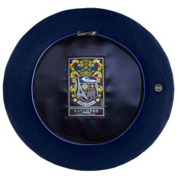 Blue Virgin Wool Basque Beret - Heritage by Laulhère