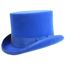 Chapeau Haut De Forme Bleu Royal - Traclet