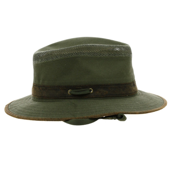 Olive Traveler Hat Everest - Traclet Olive Traveler Hat Everest - Traclet