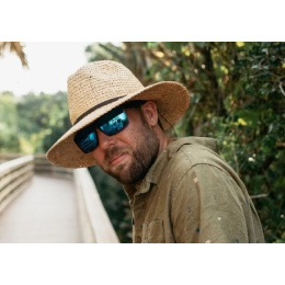 Calabre Raffia Fedora Hat - Traclet