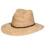 Calabre Raffia Fedora Hat - Traclet