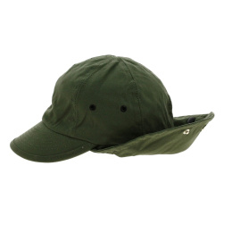 Green cotton Saharan cap