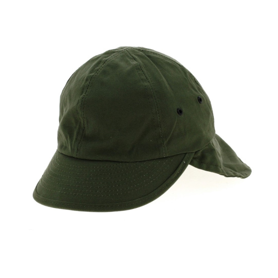 Green cotton Saharan cap