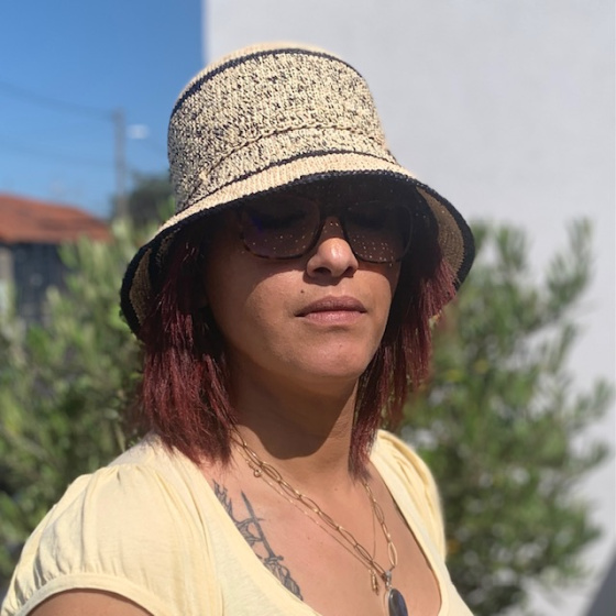 Chapeau cloche bi ton beige et noir - Traclet