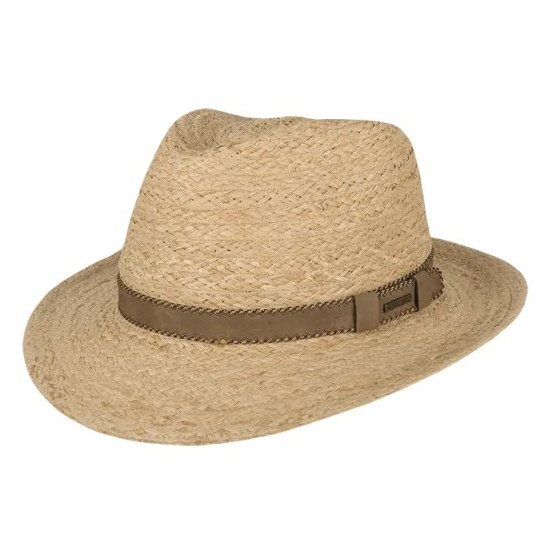 Zambia Raffia Fedora Hat - Hatland