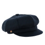 Anja Navy Newsboy Cap - Mayser