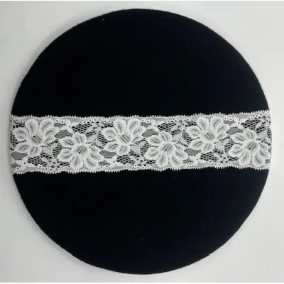 Béret Dentelle Noir - Le Béret Français