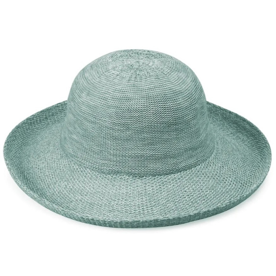 Green Breton Wide Brim Hat UPF50+ - House of Ord
