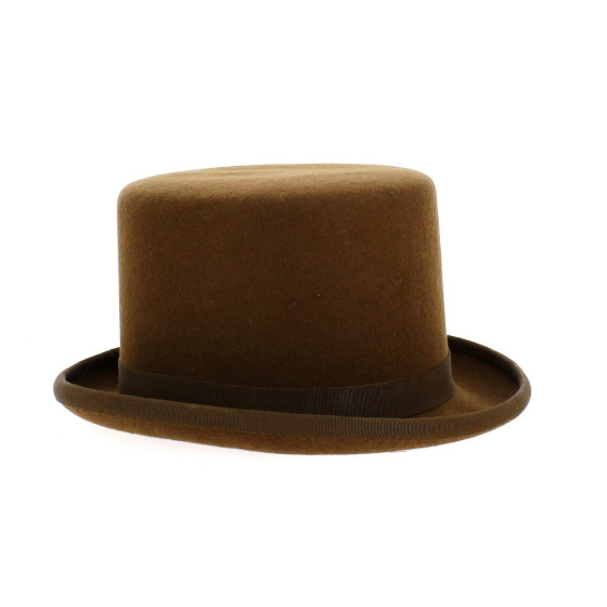 Brown top hat