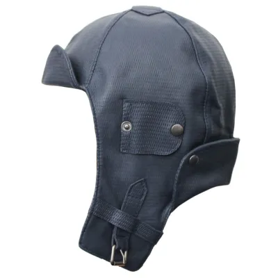 Sacramento Blue Leather Auto Cap - Stetson Reference: 20484| Chapellerie Traclet