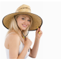 Quarterhorse Vented Lifeguard Hat with Black Trim