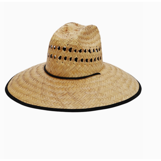 Quarterhorse Vented Lifeguard Hat with Black Trim