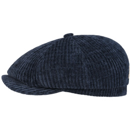 Blue Hatteras Dwayn Velvet Cap - Stetson