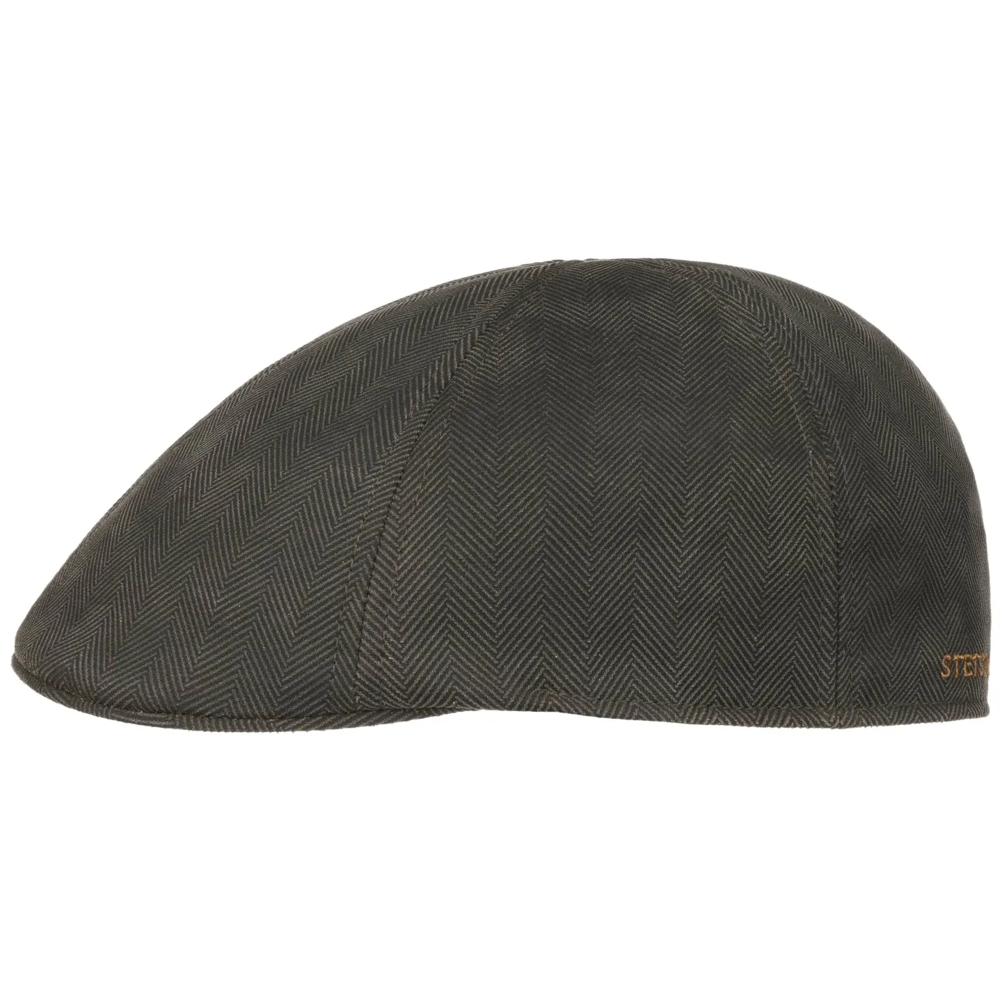 Manatee Herringbone Curved Cap - Stetson Reference: 20492| Traclet Hat Shop