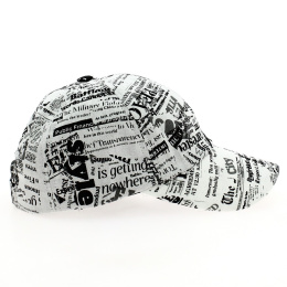 Ethan newspaper cap