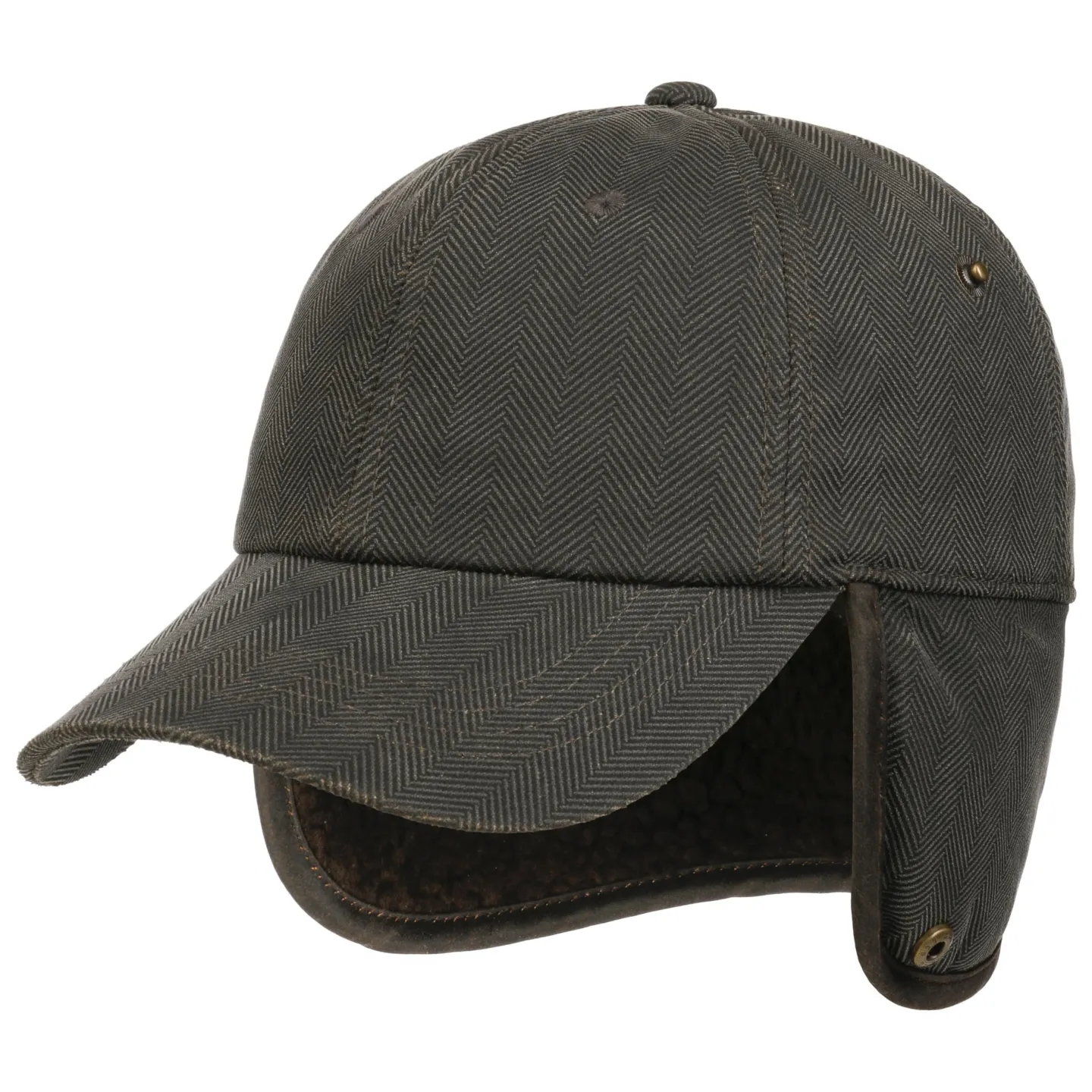 Casquette Baseball Herringbone cache oreille - Stetson