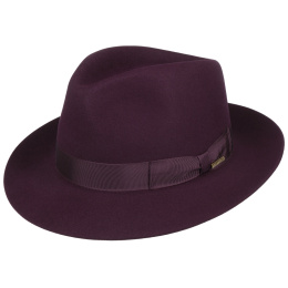 Felt Fur Hat Bogart Penn Plum - Stetson